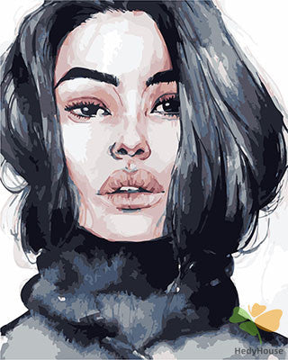 Portrait Paint By Numbers Kits UK GX29562