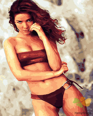 Portrait Paint By Numbers Kits UK GX29567