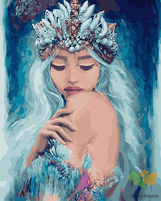 Portrait Paint By Numbers Kits UK GX29575