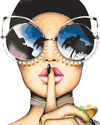 Portrait Paint By Numbers Kits UK GX29596