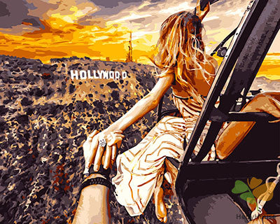 Portrait Paint By Numbers Kits UK GX29614