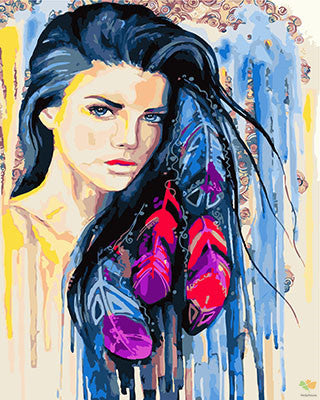 Colorful Paint By Numbers Kits UK GX29622