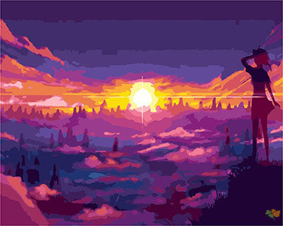 Landscape Paint By Numbers Kits UK GX29625