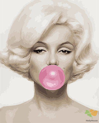 Portrait Paint By Numbers Kits UK GX29635