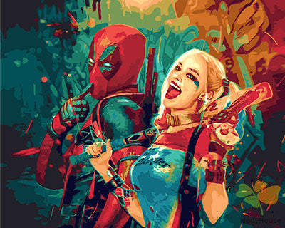 Movie Paint By Numbers Kits UK GX29641