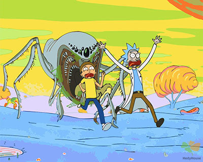 Cartoon Paint By Numbers Kits UK GX29668