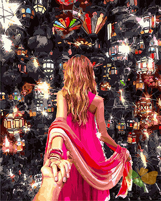 Portrait Paint By Numbers Kits UK GX29670