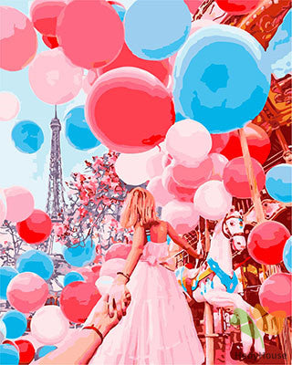 Portrait Paint By Numbers Kits UK GX29671