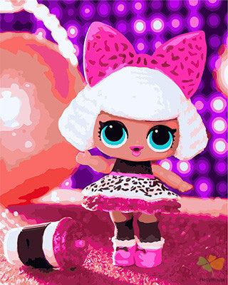 Cartoon Paint By Numbers Kits UK GX29675