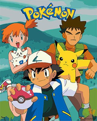 Cartoon Paint By Numbers Kits UK GX29680