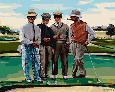 Portrait Paint By Numbers Kits UK GX29723