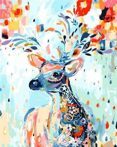 Animal Paint By Numbers Kits UK For Adult GX968