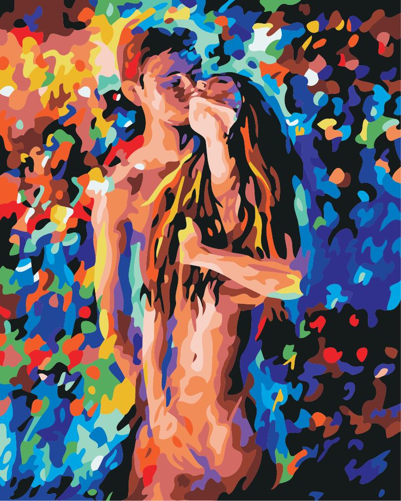 Portrait Paint By Numbers Kits UK For Adult HW6581