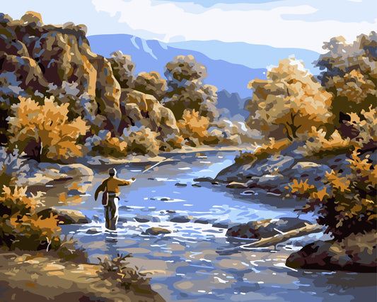 Natural Paint By Numbers Kits UK For Adult HW8206