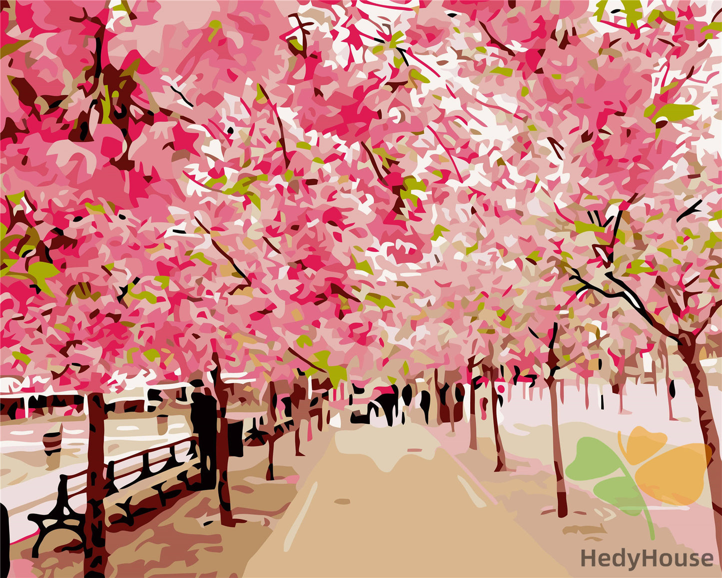 Nature Paint By Numbers Kits UK HW8207