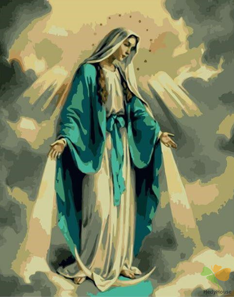 Portrait Paint By Numbers Kits UK JUS5826