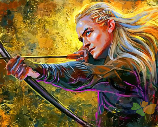 Movie Paint By Numbers Kits UK LOR5703