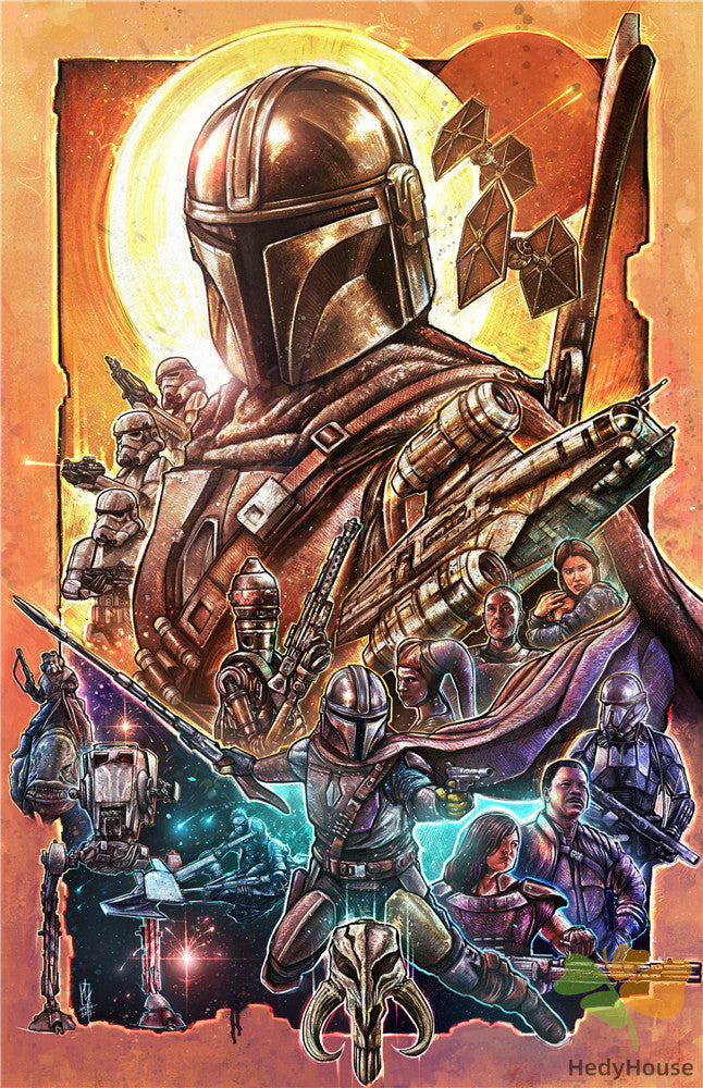 Movie Paint By Numbers Kits UK MP21251