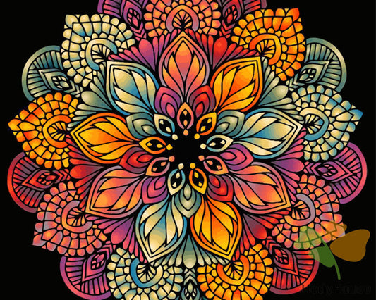 Pattern Paint By Numbers Kits UK MTL1212