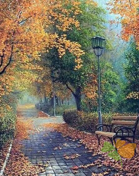 Nature Paint By Numbers Kits UK NAA8352