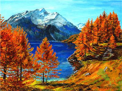 Nature Paint By Numbers Kits UK NAA8353