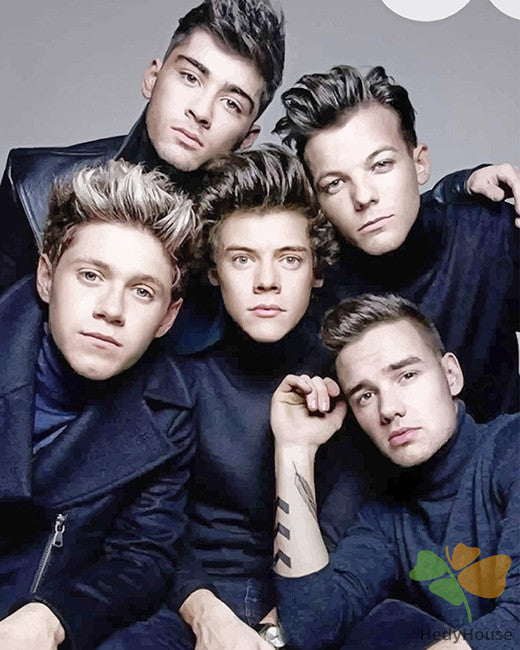 Portrait Paint By Numbers Kits UK OD9771