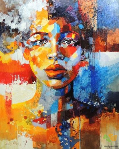 Portrait Paint By Numbers Kits UK OTP3426