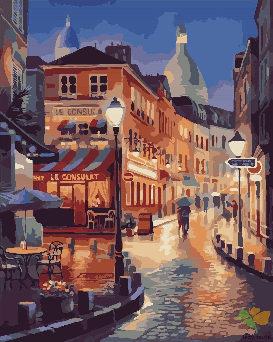 City Paint By Numbers Kits UK OTP3440