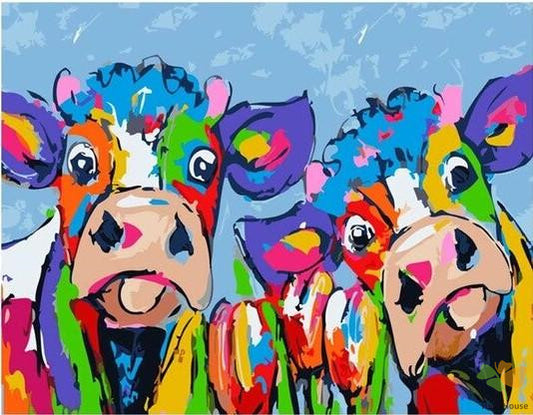 Colorful Paint By Numbers Kits UK OTP3459