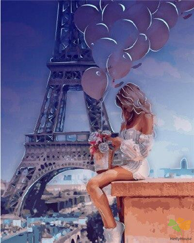 Portrait Paint By Numbers Kits UK OTP3460