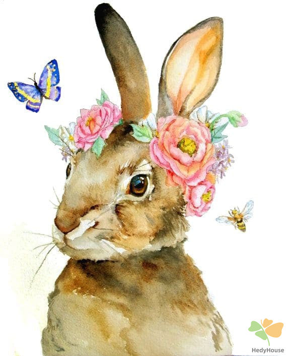 Animal Paint By Numbers Kits UK OTP3485