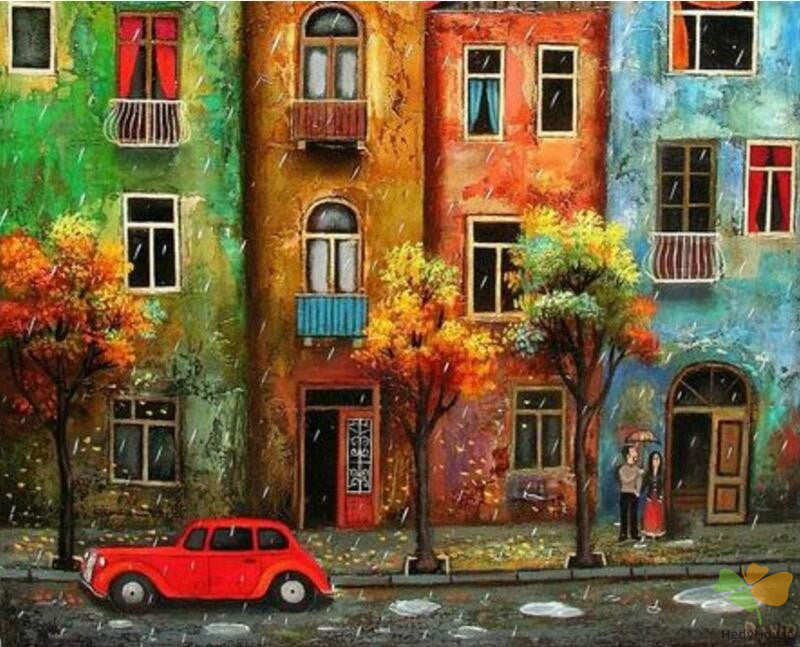 Colorful Paint By Numbers Kits UK OTP3516