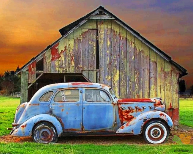 Engine Paint By Numbers Kits UK OTP3535