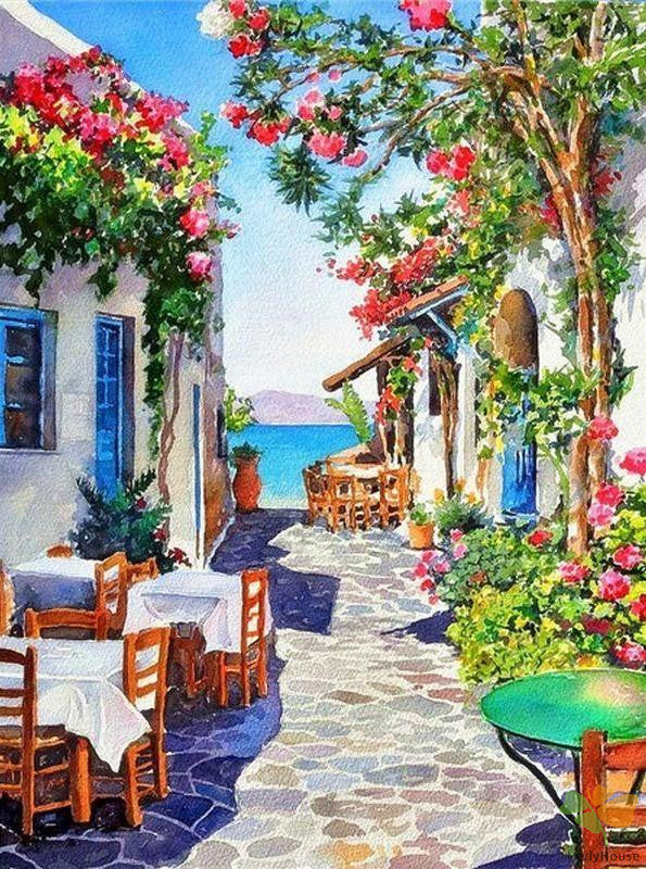 City Paint By Numbers Kits UK OTP3541