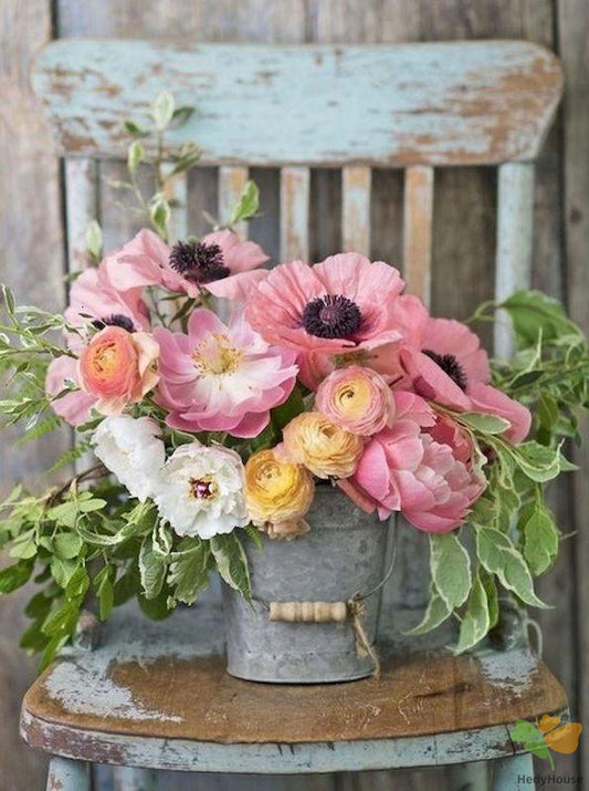 Flower Paint By Numbers Kits UK OTP3544