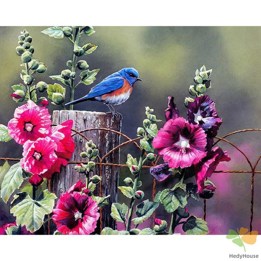 Flower Paint By Numbers Kits UK OTP3549