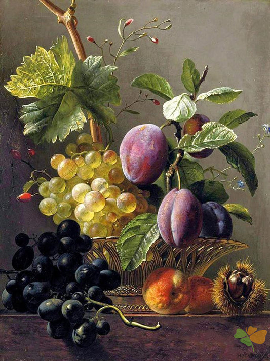 Flower Paint By Numbers Kits UK OTP3550