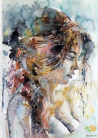 Portrait Paint By Numbers Kits UK OTP3562