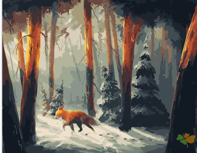 Animal Paint By Numbers Kits UK OTP3573