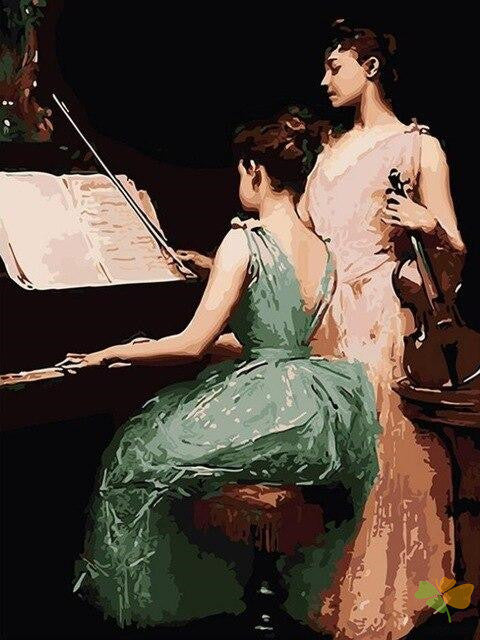 Portrait Paint By Numbers Kits UK OTP3574