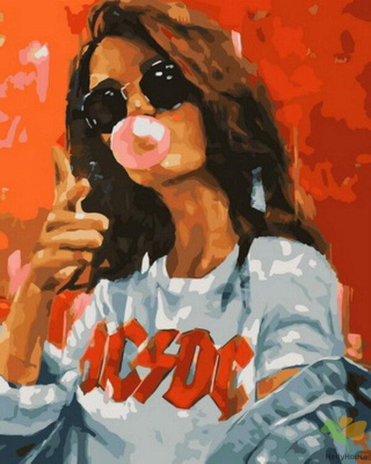 Portrait Paint By Numbers Kits UK OTP3587