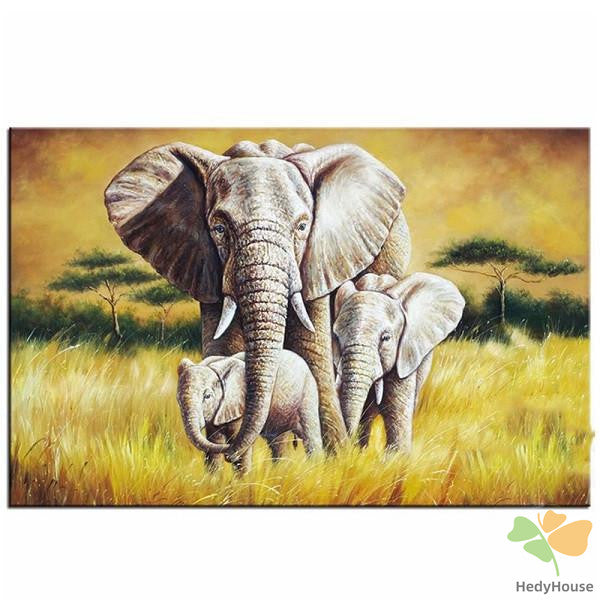 Animal Paint By Numbers Kits UK PH9493