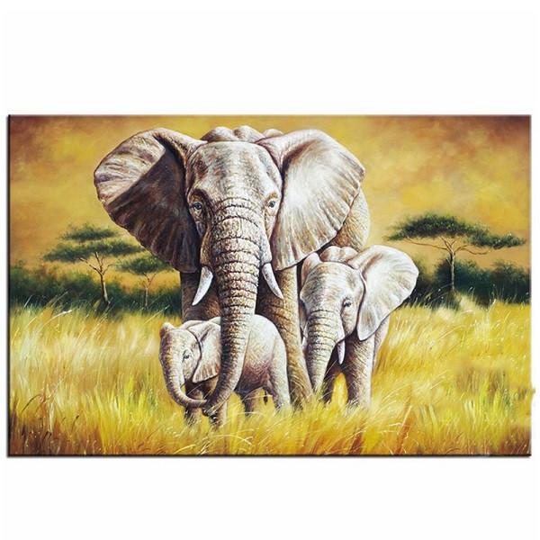 Animal Paint By Numbers Kits UK For Adult PH9493