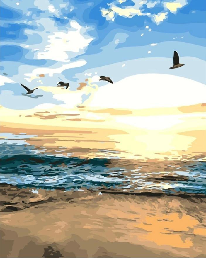 Landscape Paint By Numbers Kits UK For Adult Q3082