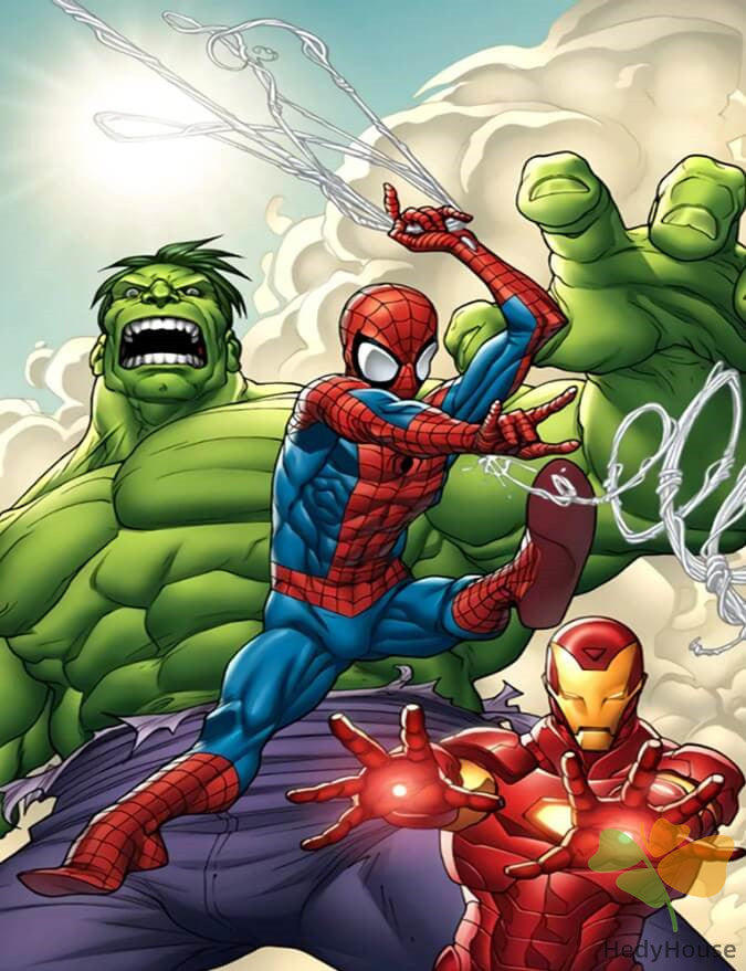 Movie Paint By Numbers Kits UK QM3159