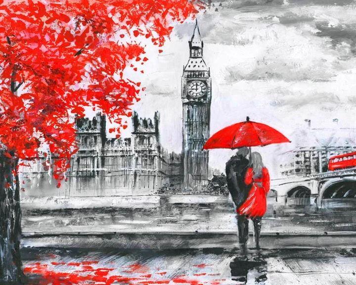 Landscape The Elizabeth Tower Paint By Numbers Kits UK RA3076