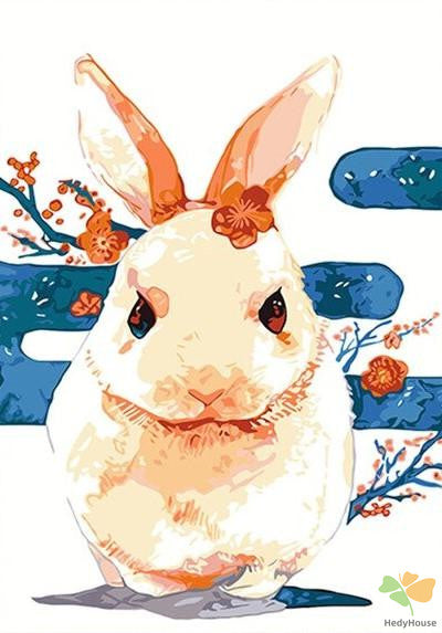 Animal Paint By Numbers Kits UK RAB2503