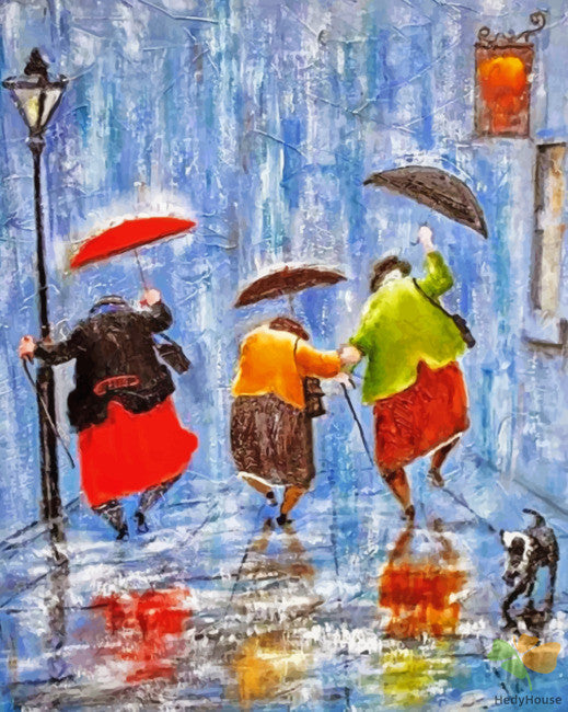 Portrait Paint By Numbers Kits UK RAN5313