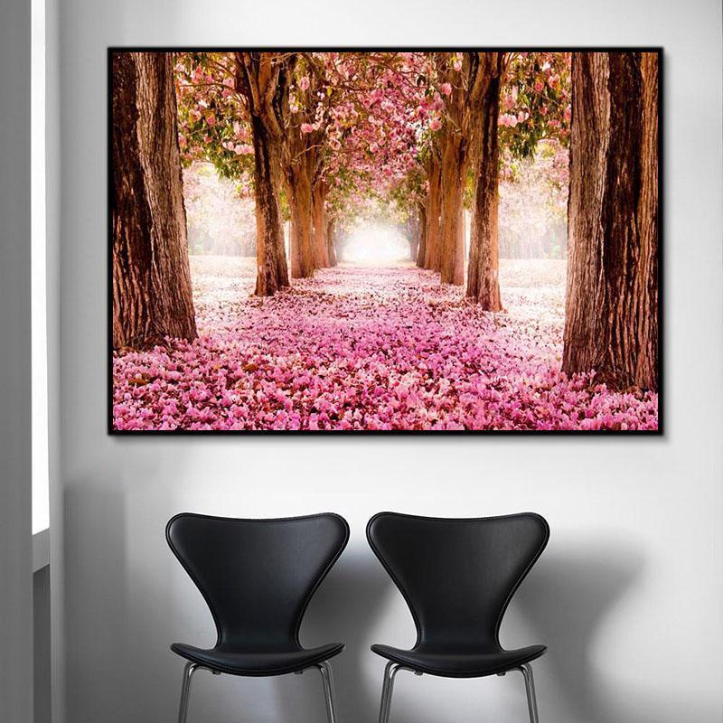 Tree Paint By Numbers Kits UK For Adult RSB8153