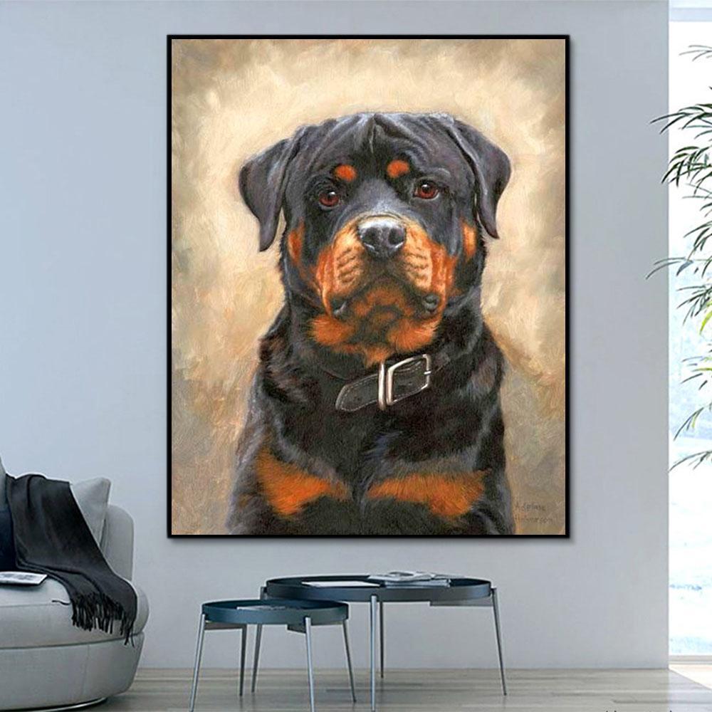 Cat & Dog Paint By Numbers Kits UK For Kids RSB8282